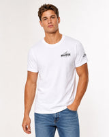 Hollister Graphic cotton Crew T-Shirt