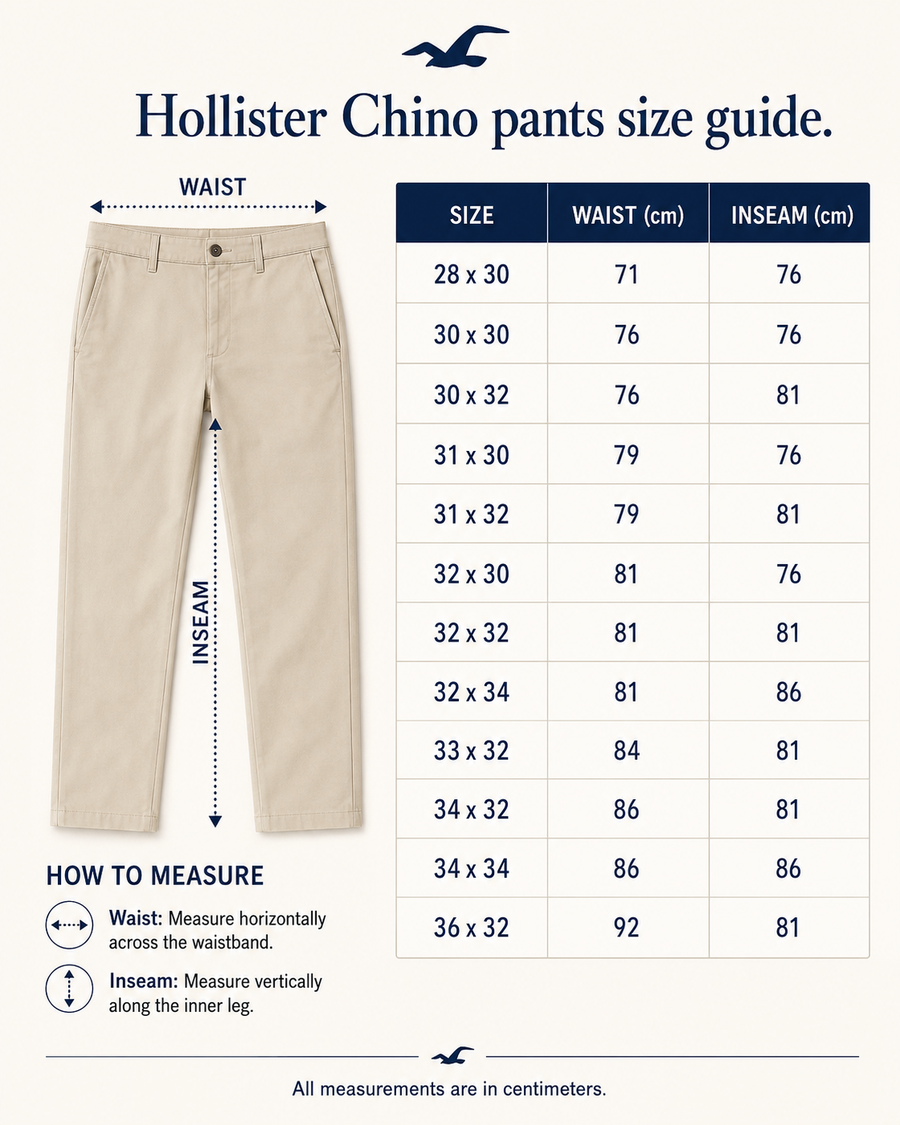 Hollister Athletic skinny Chino Pants