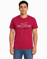 Hollister Graphic cotton Crew T-Shirt