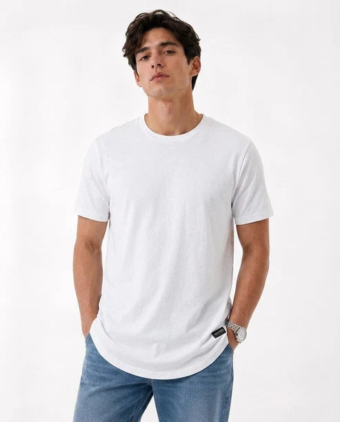 Hollister Curved Hem T-Shirt - Pack of 3