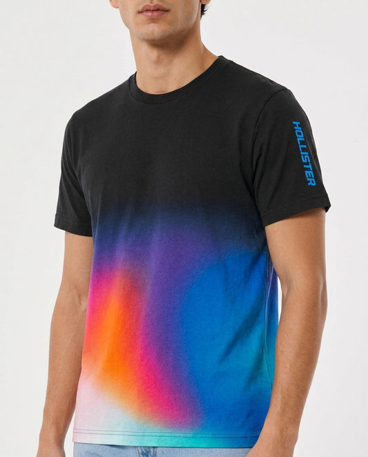 Hollister Graphic cotton Crew T-Shirt