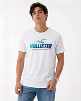 Hollister Graphic cotton Crew T-Shirt