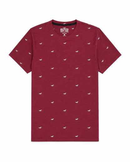 Regular fit Full Print Hollister T-Shirt