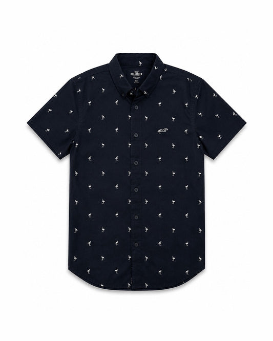 Hollister short sleeve Oxford shirt