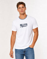 Hollister Graphic cotton Crew T-Shirt