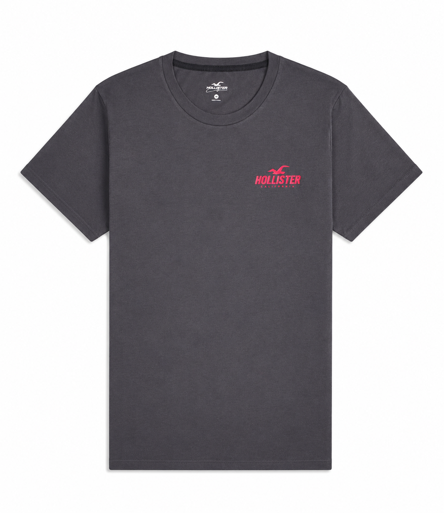 Hollister Graphic cotton Crew T-Shirt