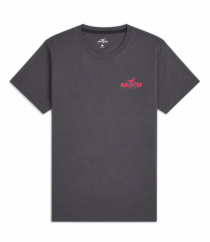 Hollister Graphic cotton Crew T-Shirt
