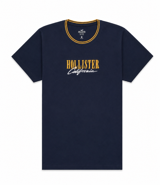 Hollister Graphic cotton Crew T-Shirt