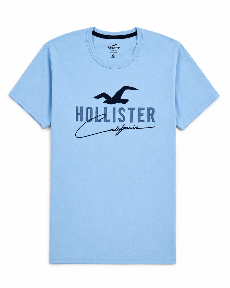 Hollister Graphic cotton Crew T-Shirt