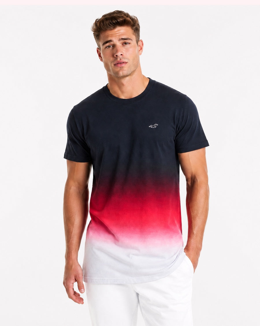 Hollister Graphic cotton Crew T-Shirt