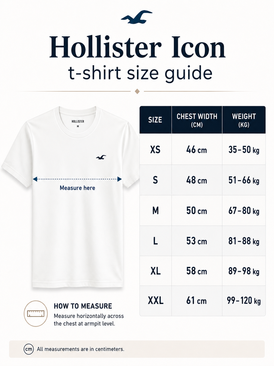 Hollister Cotton Icon T-Shirt