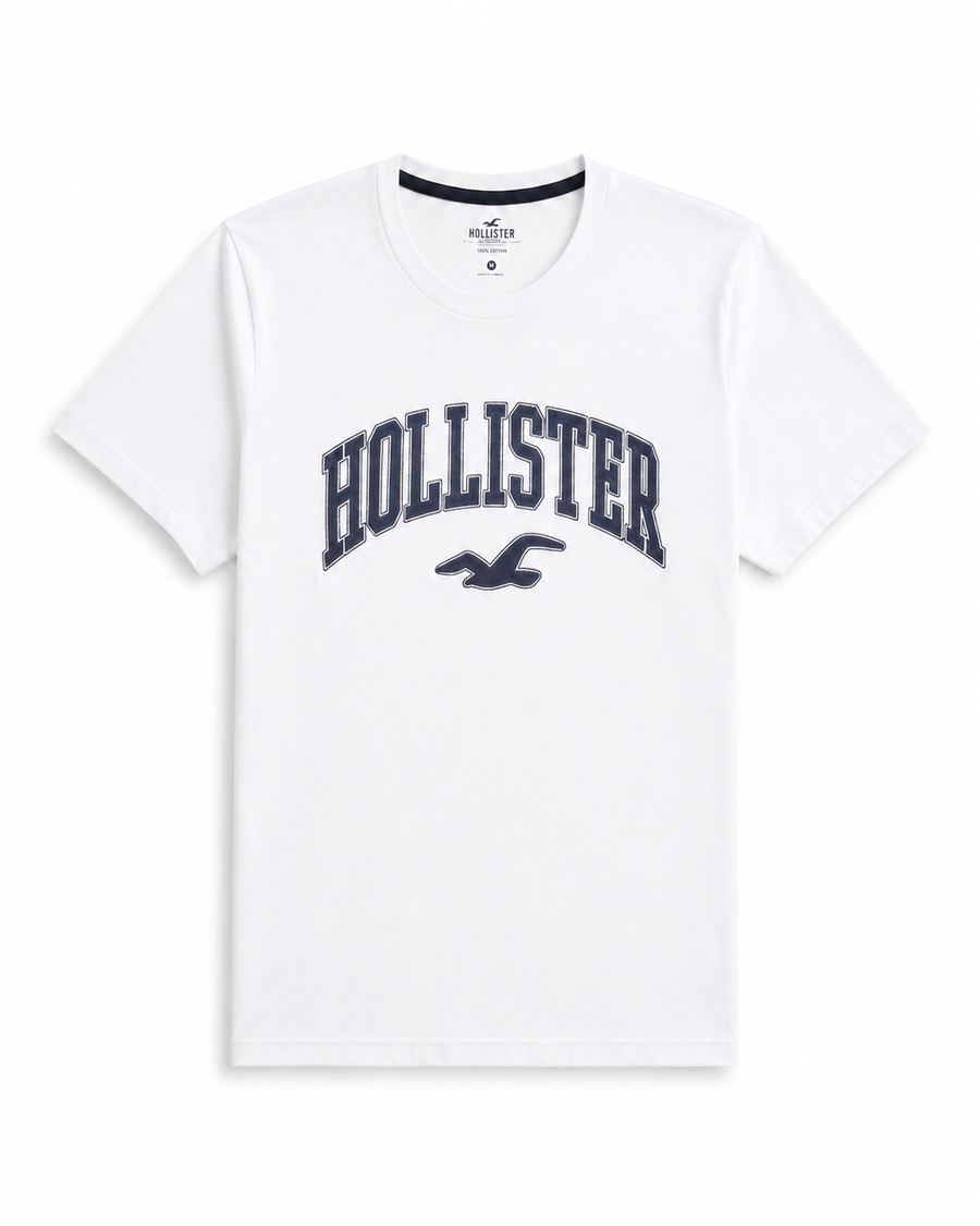 Hollister Graphic cotton Crew T-Shirt