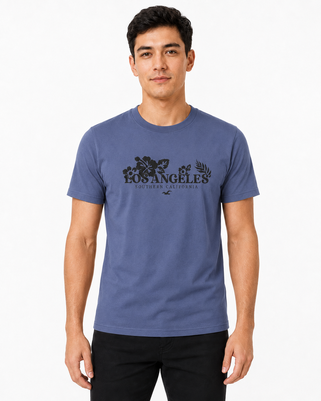 Hollister Graphic cotton Crew T-Shirt 