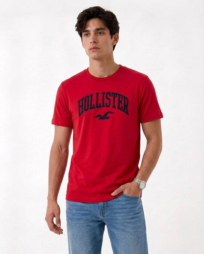 Hollister Graphic cotton Crew T-Shirt
