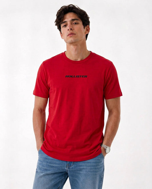 Hollister Graphic cotton Crew T-Shirt