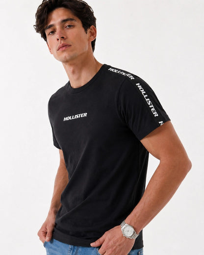Hollister Graphic cotton Crew T-Shirt