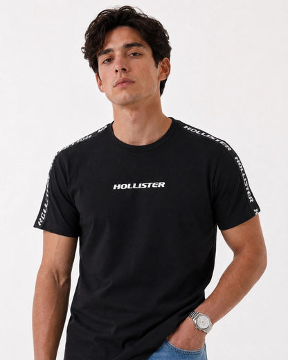 Hollister Graphic cotton Crew T-Shirt
