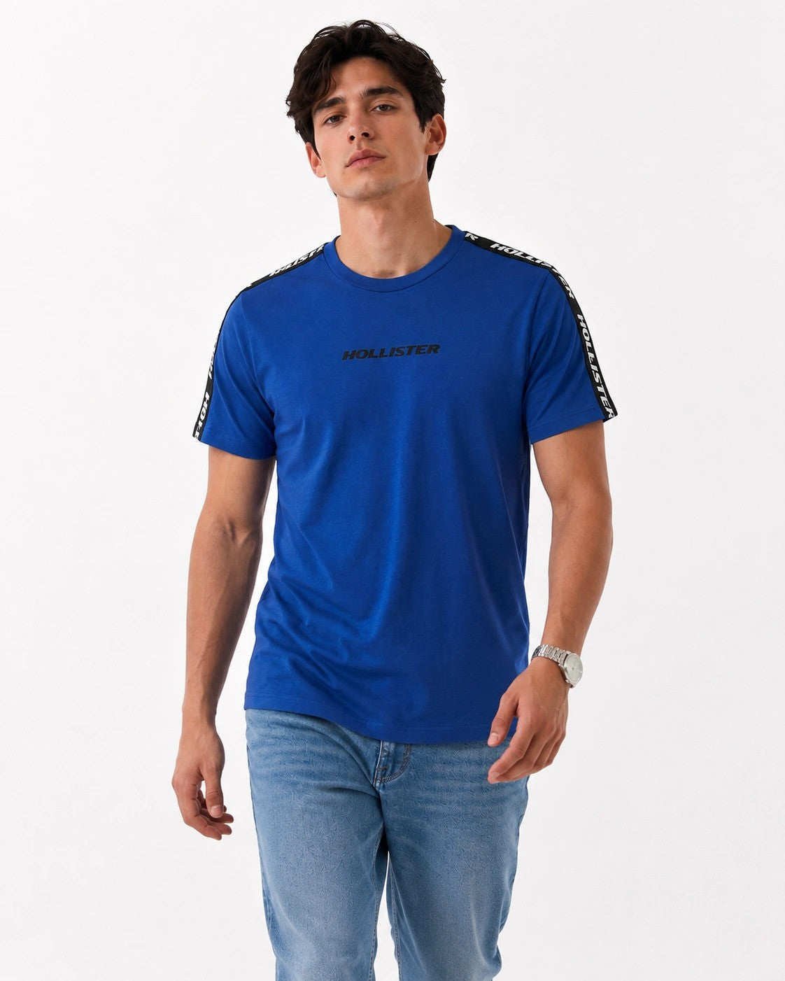 Hollister Graphic cotton Crew T-Shirt