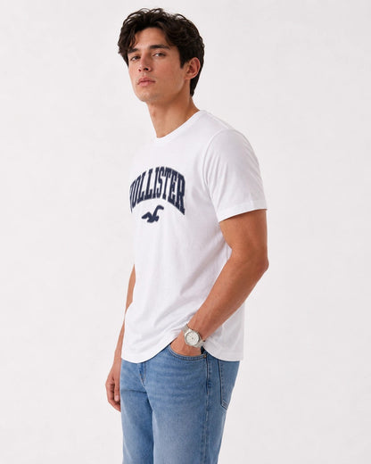 Hollister Graphic cotton Crew T-Shirt