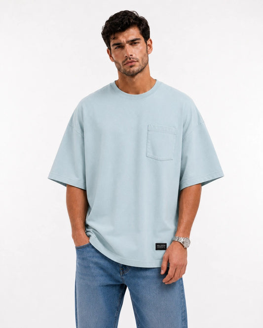 Oversized pocket Hollister badge T-Shirt