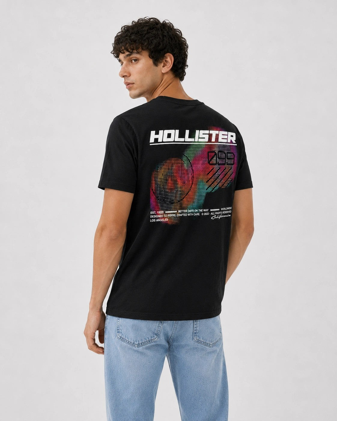 Hollister Graphic cotton Crew T-Shirt