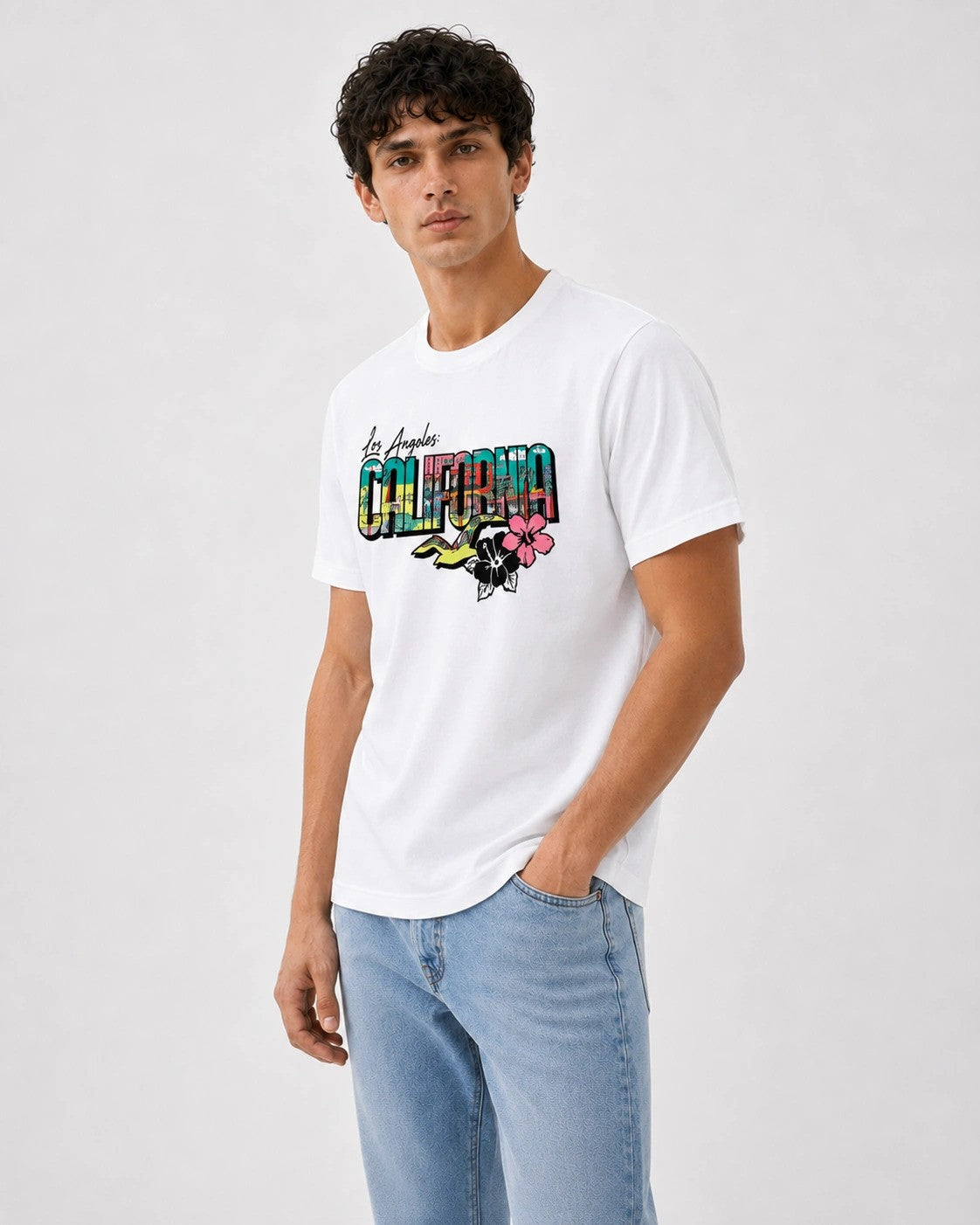 Hollister Graphic cotton Crew T-Shirt