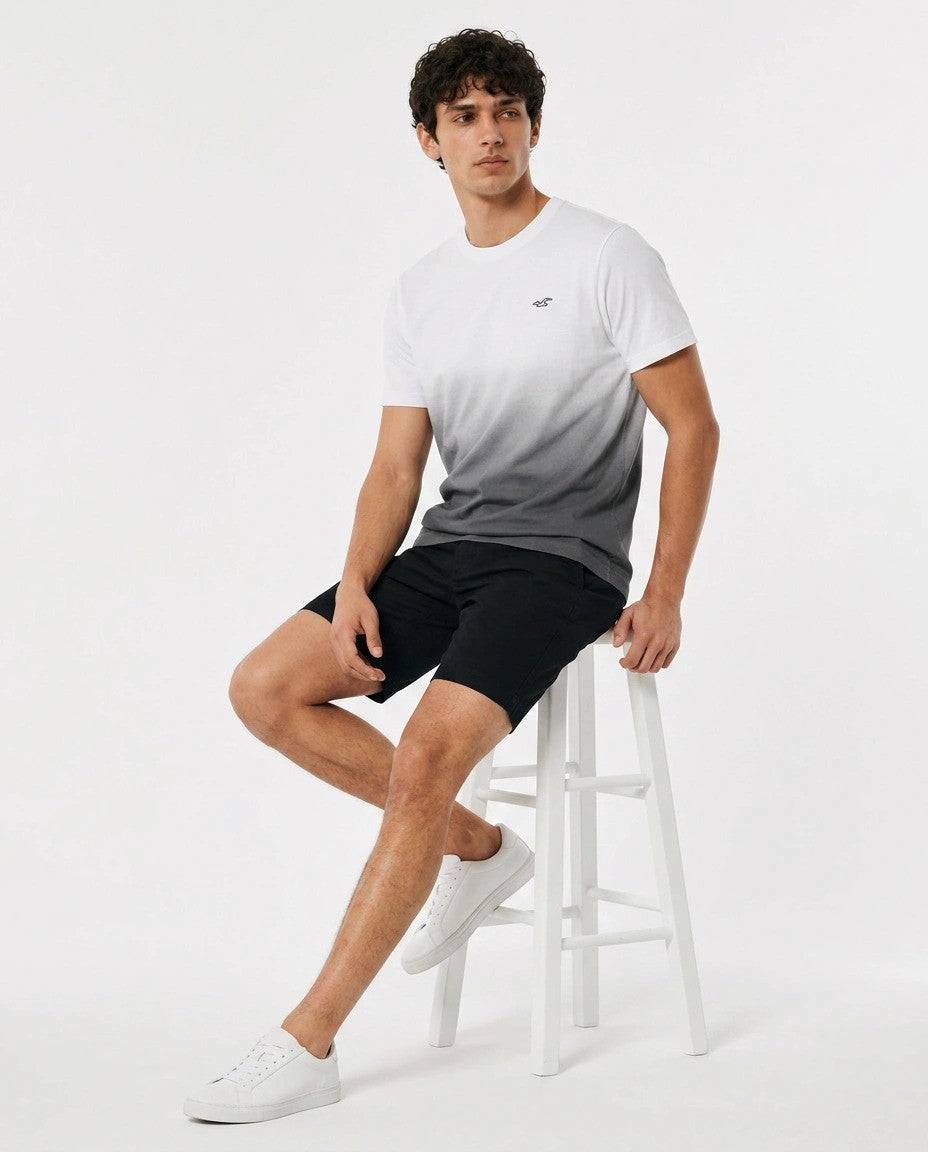 Hollister Graphic cotton Crew T-Shirt