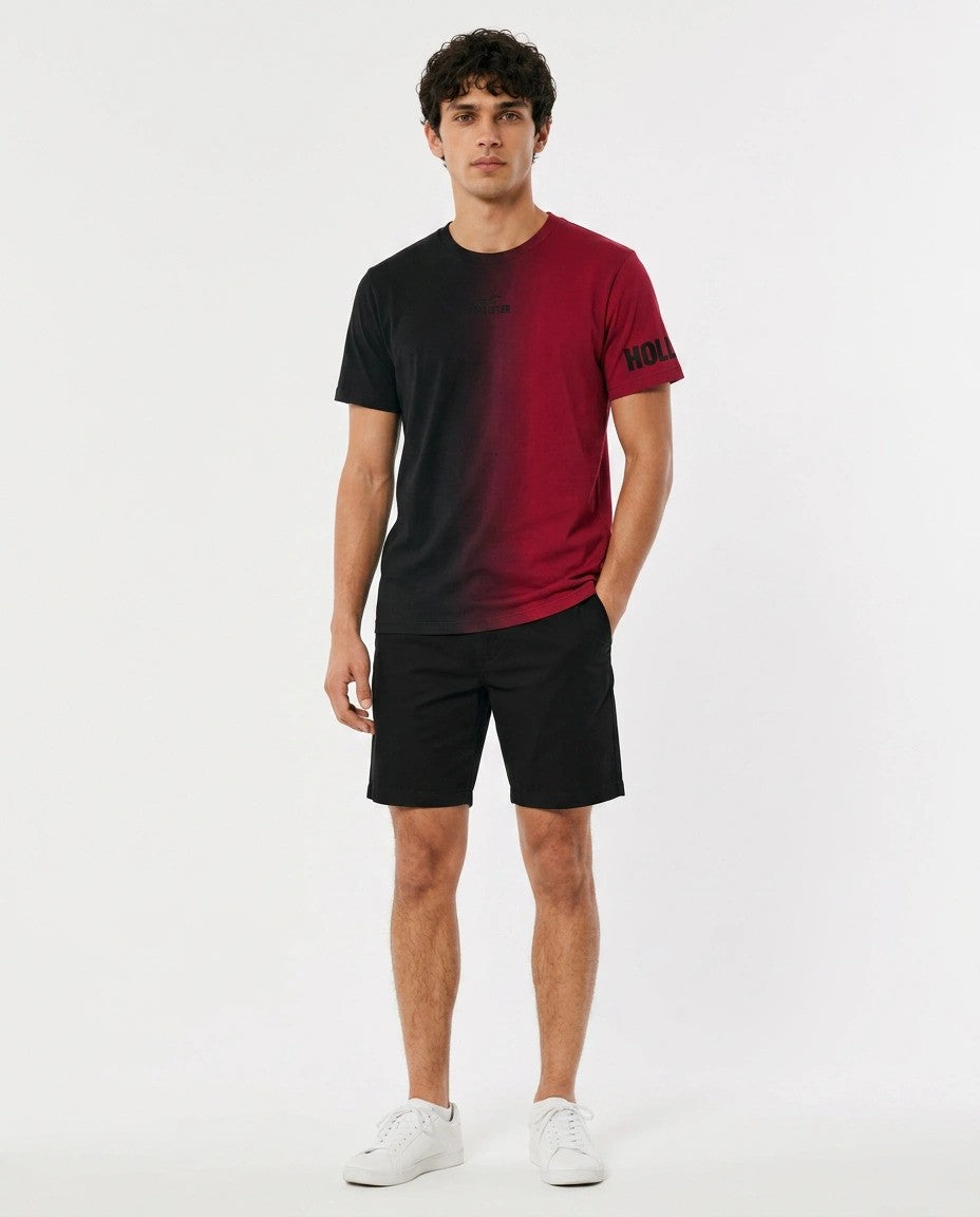 Hollister Graphic cotton Crew T-Shirt