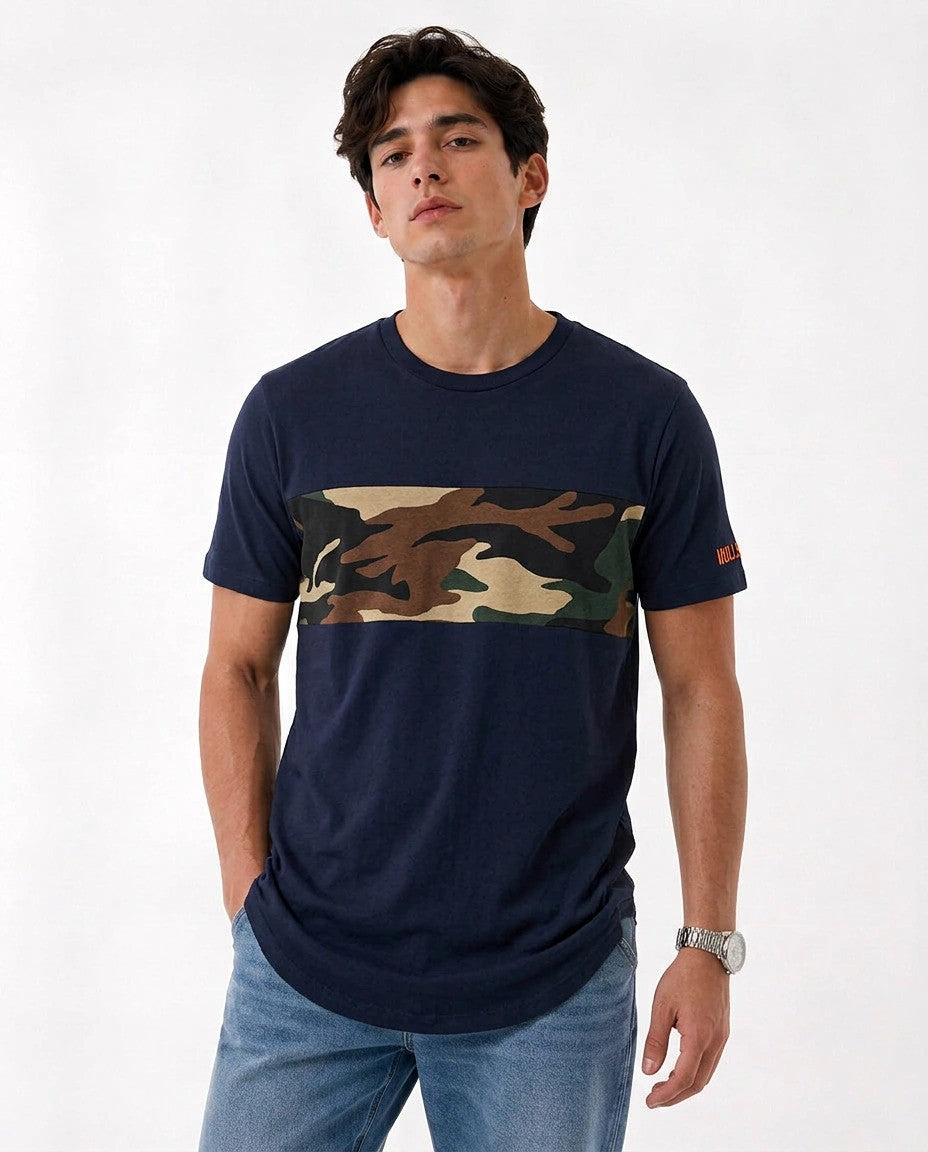 Hollister Graphic cotton Crew T-Shirt