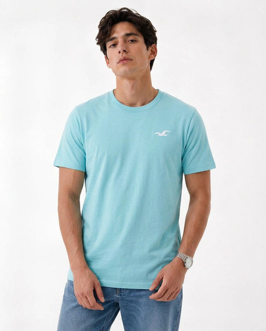 Hollister Icon T-Shirt - Aqua