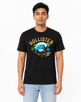 Hollister Graphic cotton Crew T-Shirt 