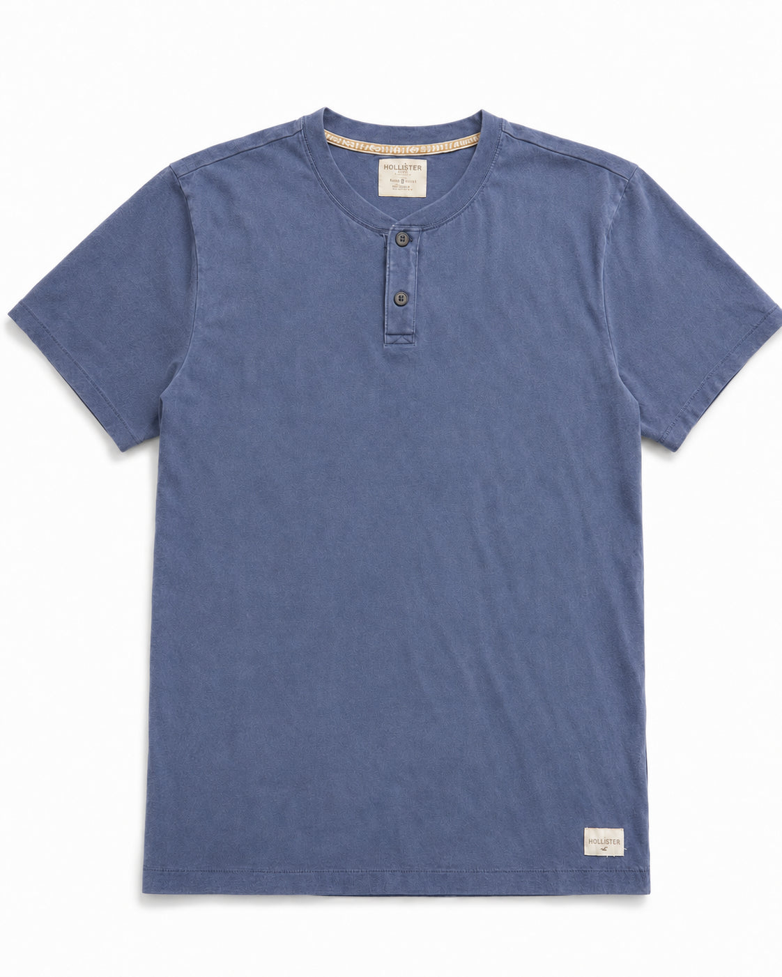 Hollister Henley basic T-shirt - Relaxed