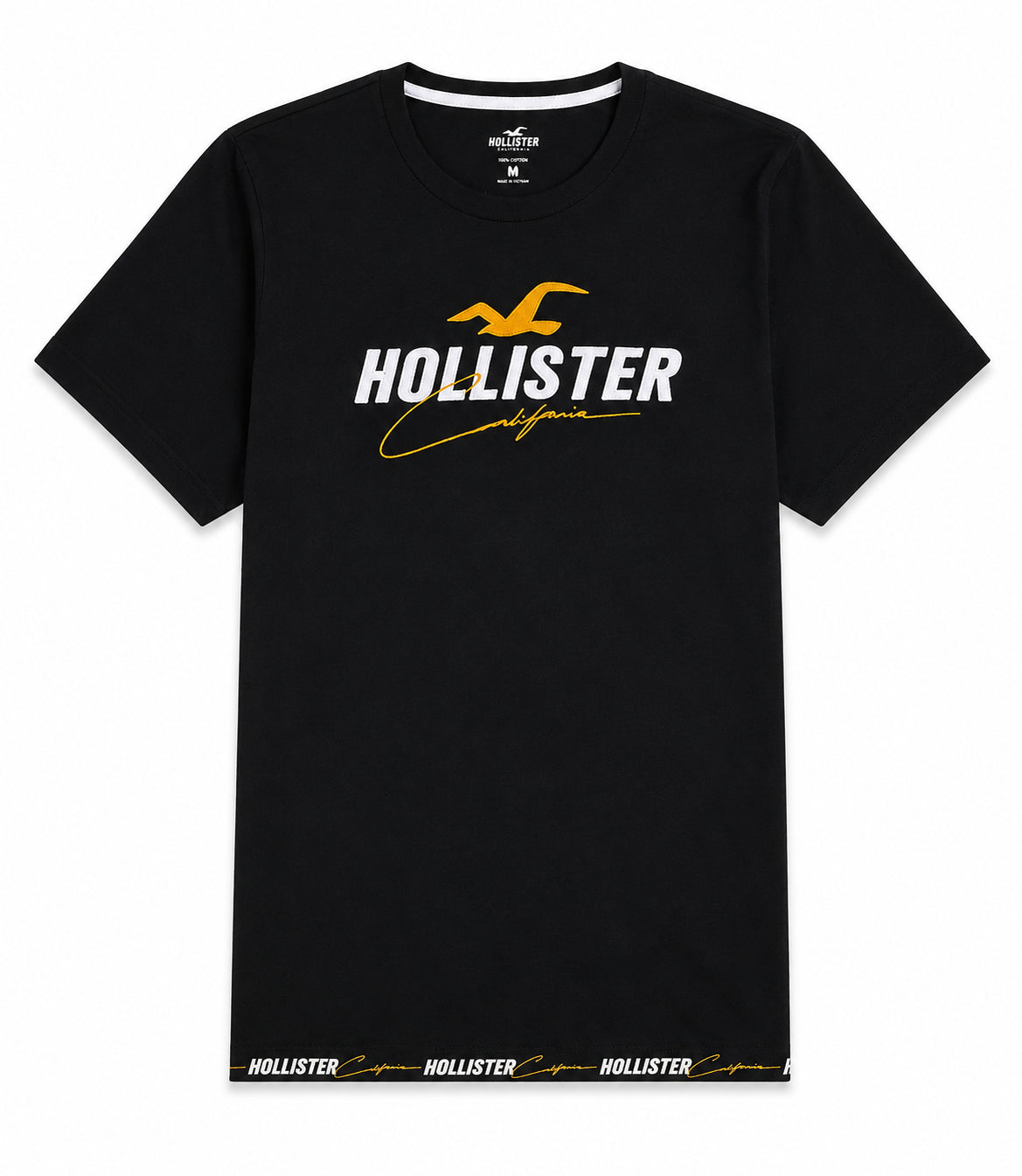 Hollister Graphic cotton Crew T-Shirt