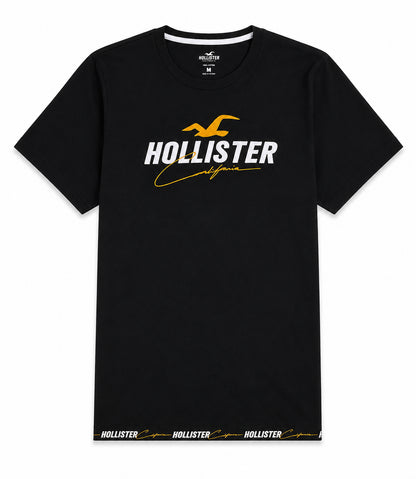 Hollister Graphic cotton Crew T-Shirt