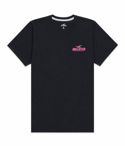 Hollister Graphic cotton Crew T-Shirt